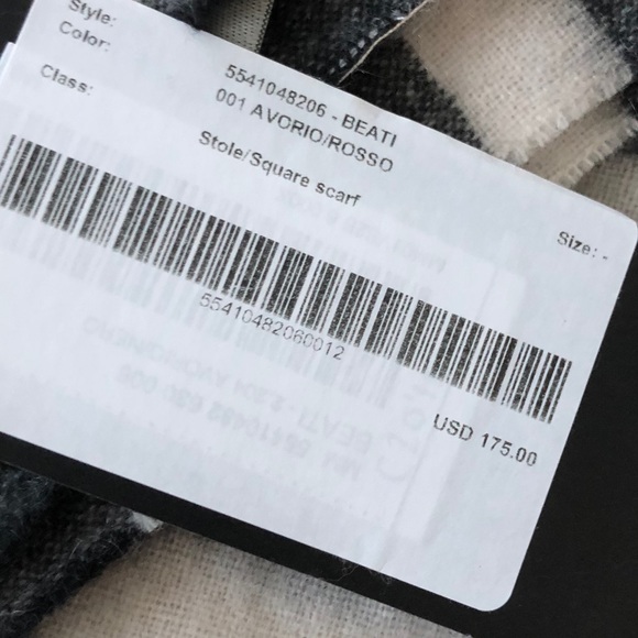 NWT MaxMara Weekend Scarf - Picture 7 of 8